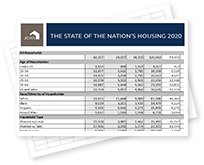 The State of the Nation's Housing 2020 Excel Data